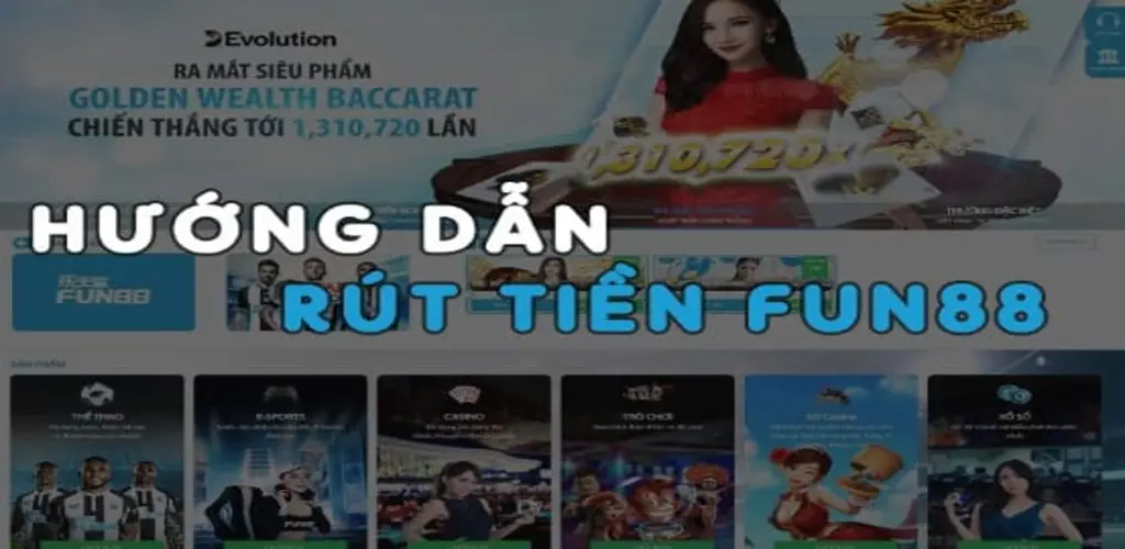 Rút tiền fun88 như thế nào?