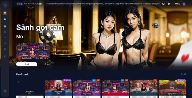 Casino sexy hot nhất hiện nay